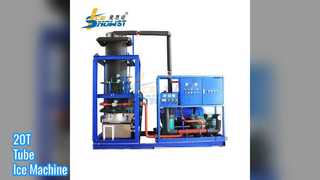 Maszyna do lodu z tubą 20T, w pełni automatyczna, o mocy 170 kW